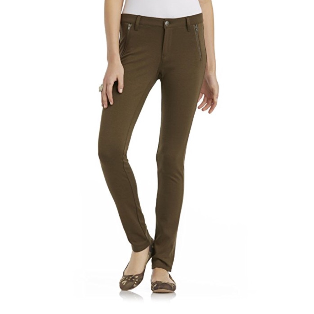 NEW Dream Out Loud Olive green skinny jean pants